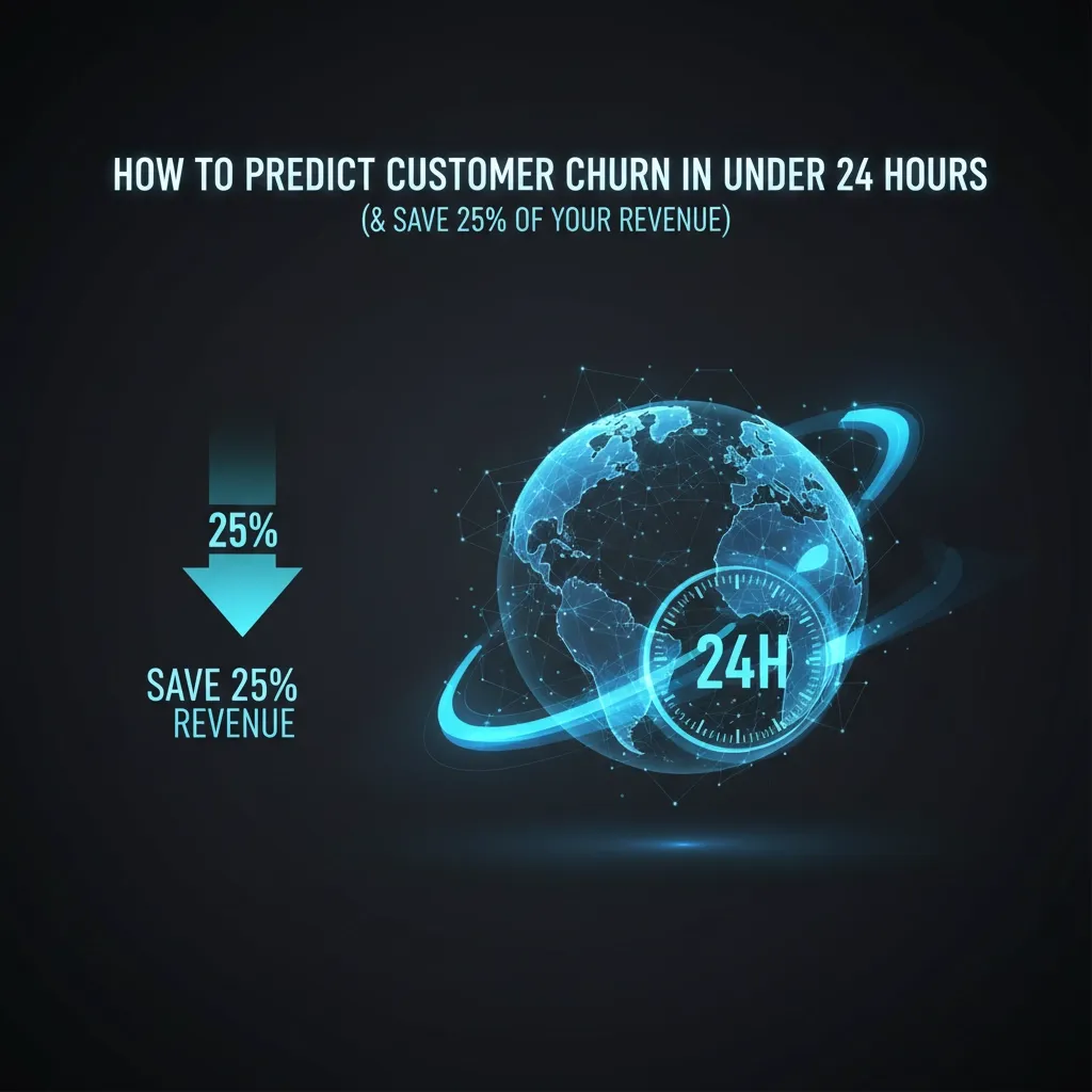 How to Predict Customer Churn in Under 24 Hours (And Save 25% of Your Revenue)
